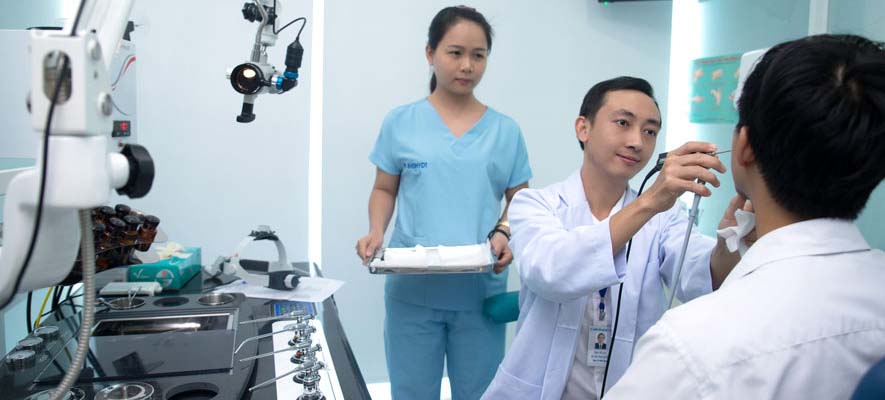 Khoa Tai Mũi Họng | Phòng khám Bệnh viện Đại học Y Dược 1
